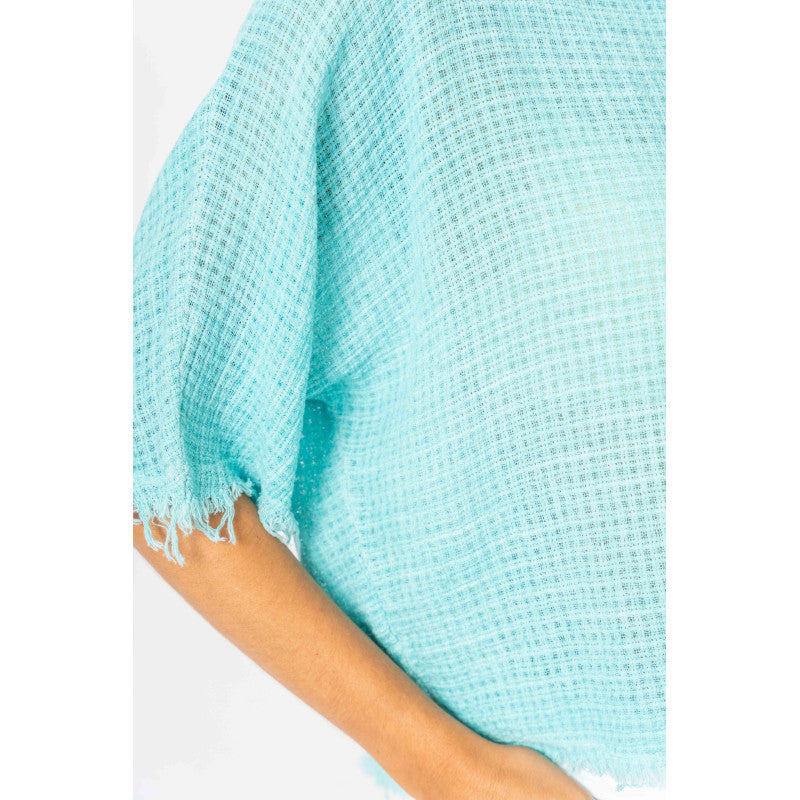 Cotton & Linen Mix Crop Top