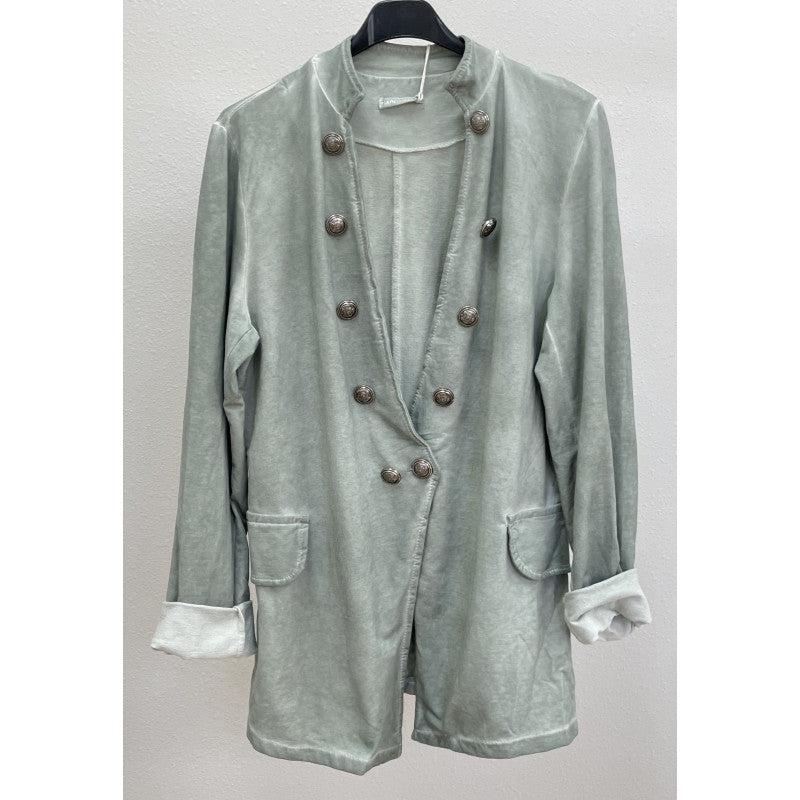Cotton V closure Jacket