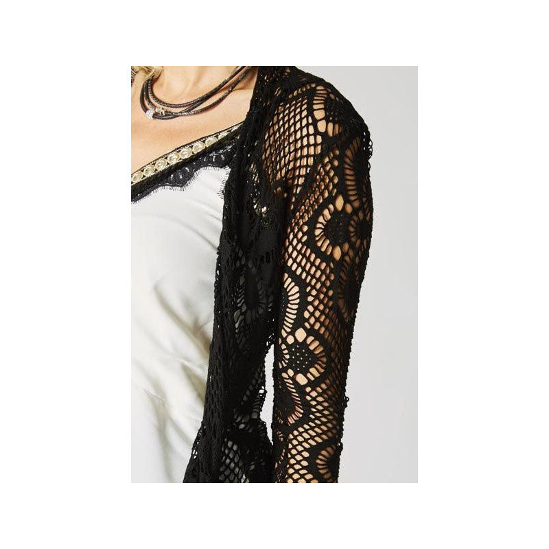 Laser cut medium Cardigan
