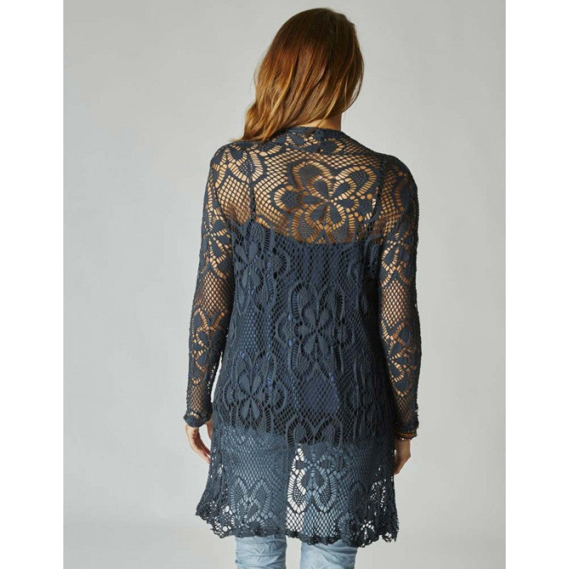 Laser cut medium Cardigan