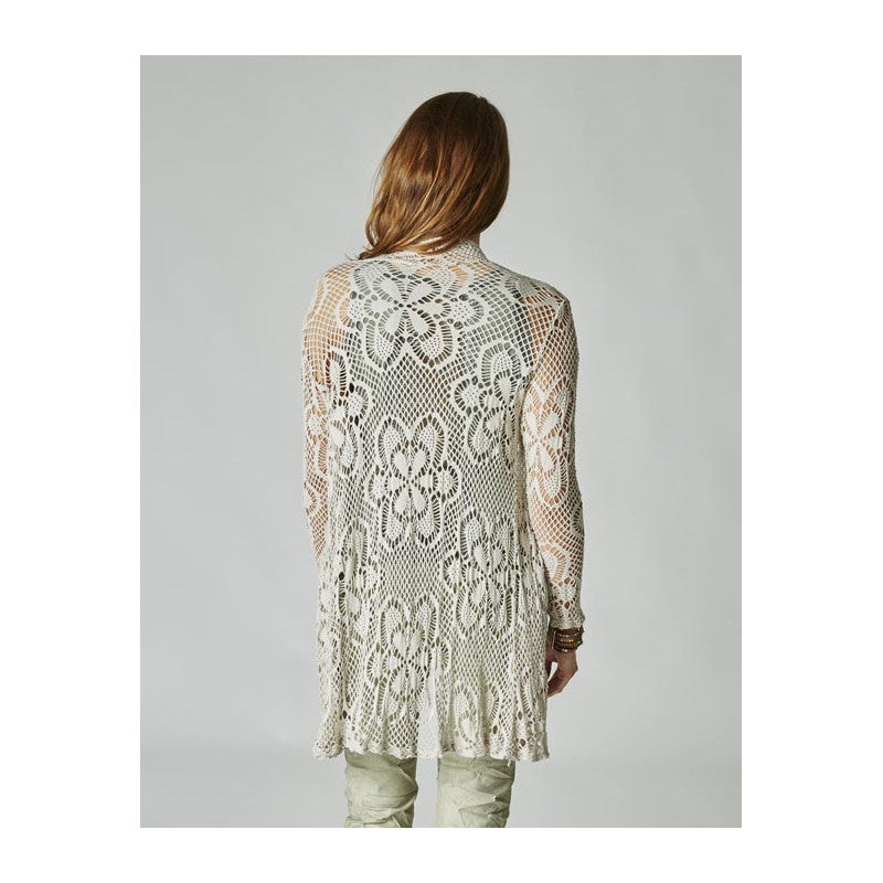 Laser cut medium Cardigan