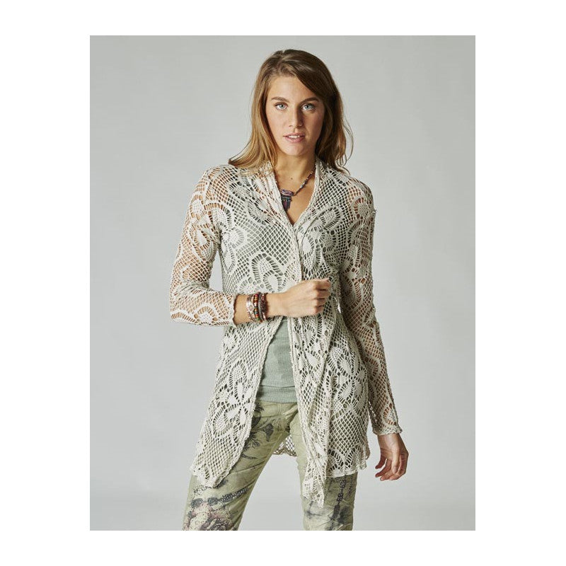 Laser cut medium Cardigan