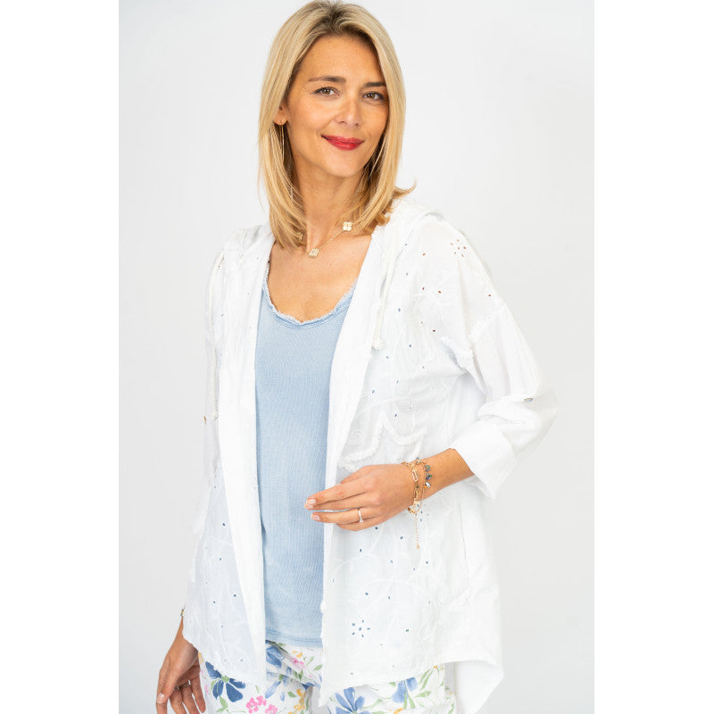 Lightweight Eyelet Jacket