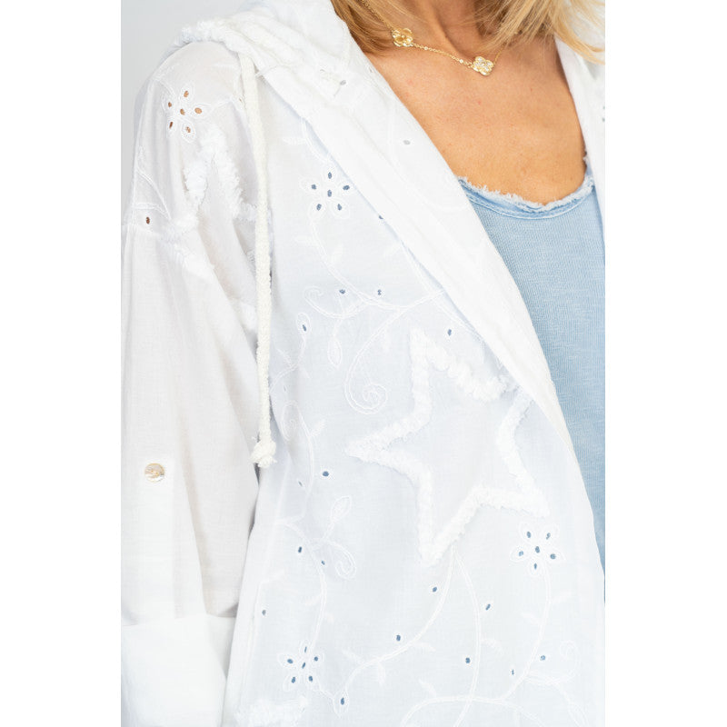 Lightweight Eyelet Jacket