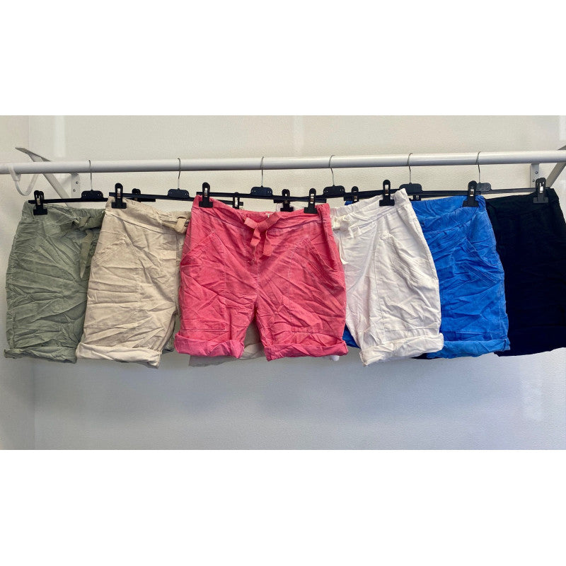 Flat pocket Mid Thigh Short