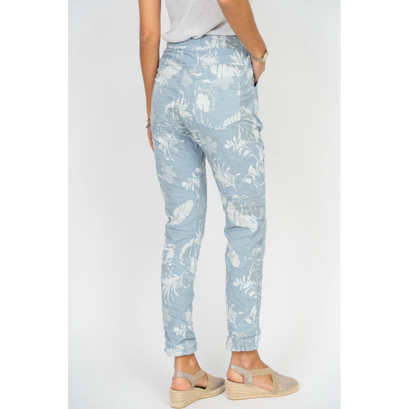 Palm Leaf Print Jegging