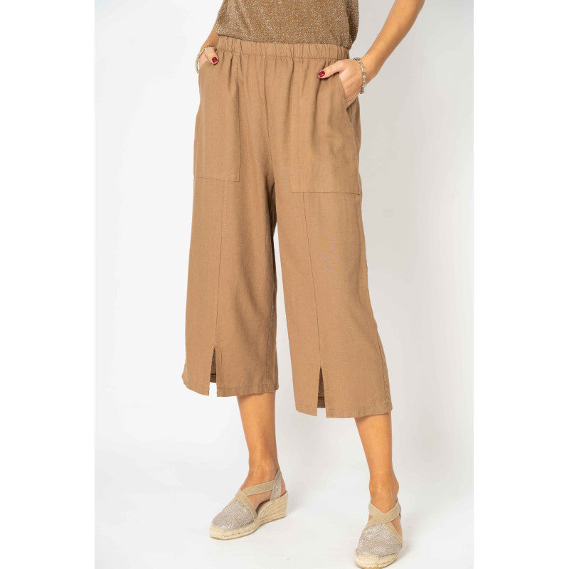 Pant W/Front Slit