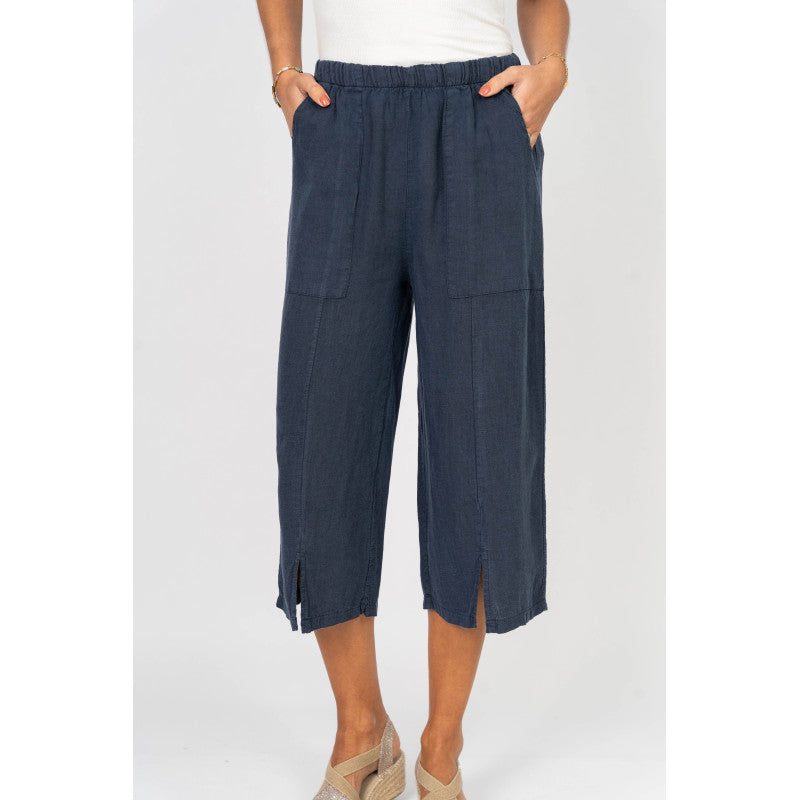 Pant W/Front Slit