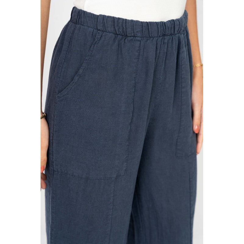 Pant W/Front Slit