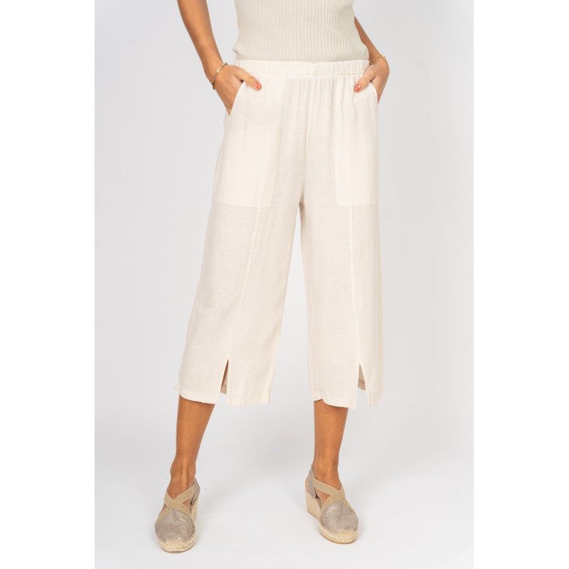 Pant W/Front Slit