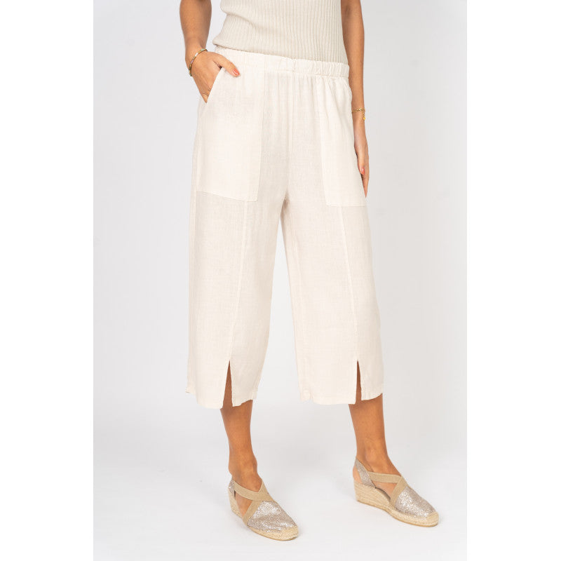 Pant W/Front Slit