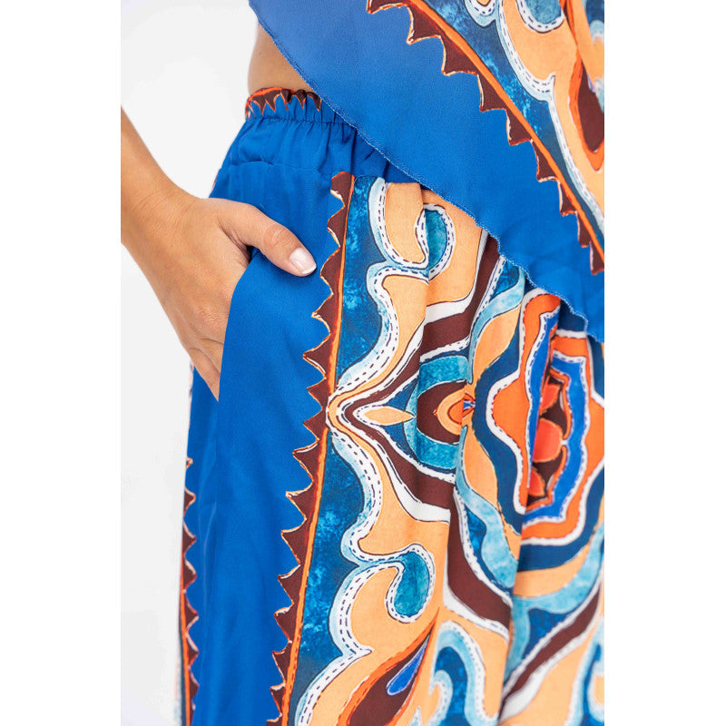 Printed Palazzo and Top Set