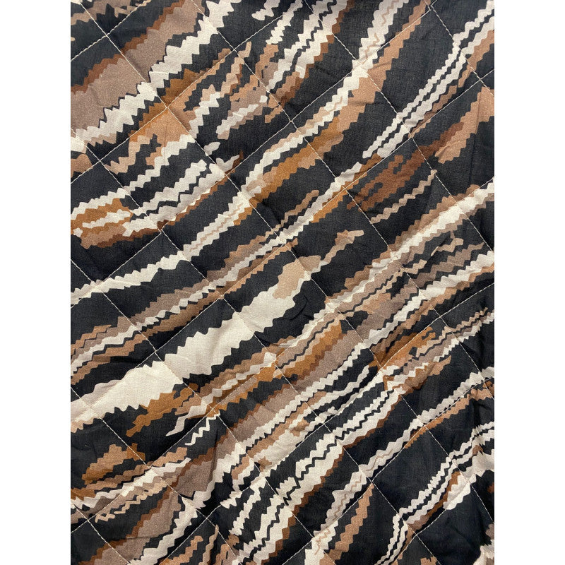 Quilted Kimono Jacket Printed