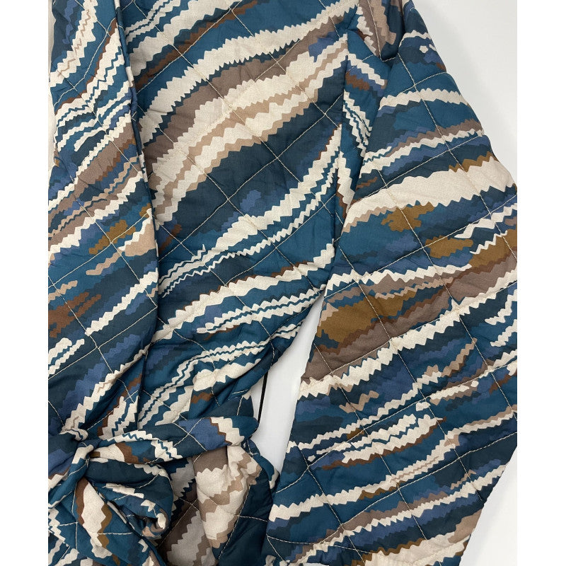 Quilted Kimono Jacket Printed