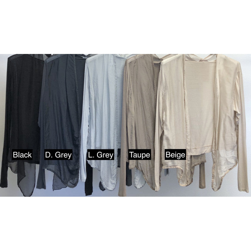 Short Silk/Cotton Jacket