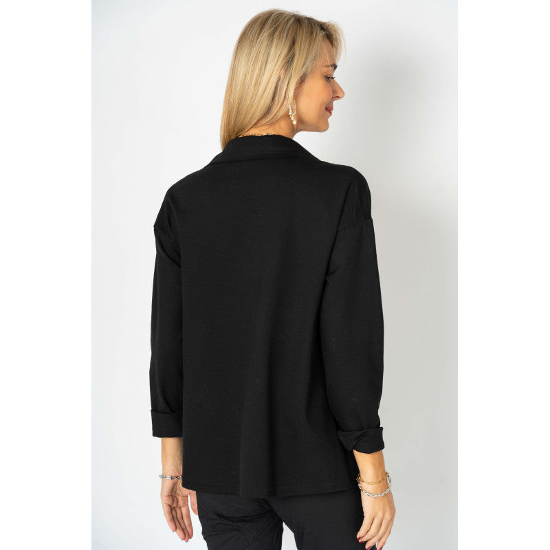 Silver Detailed Blazer