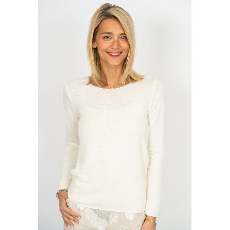 Sized Top with Sequins