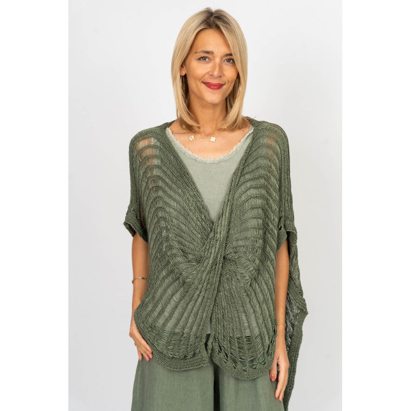 Twist Sweater Top